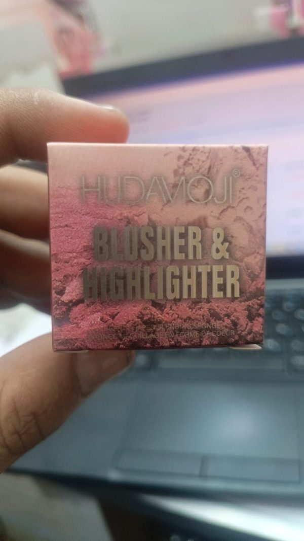 3 In 1 Matte Highlighter Blush Palette