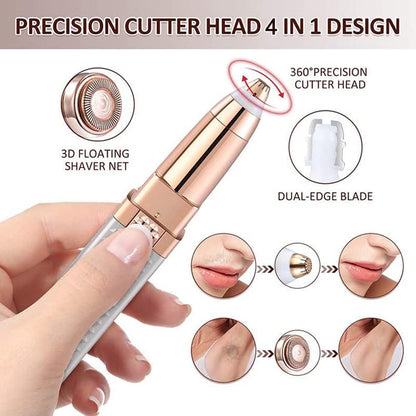 4 In 1 Multi-Functional Hair Remover And Eyebrow Trimmer