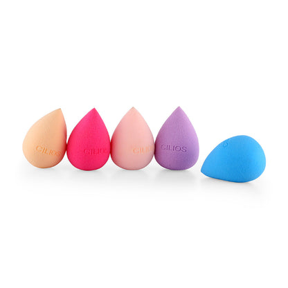 Mini Pack of 6 Beauty Blenders Compact Design for Smooth, Flawless Application