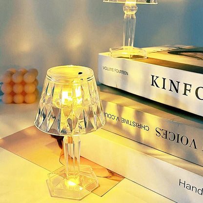 Led Night Light Diamond Crystal  Lamp