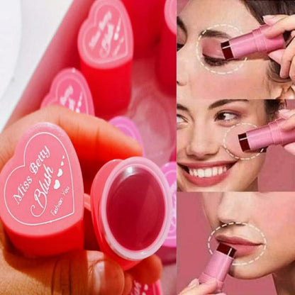 Pack Of 3 Miss Betty Blush High Pigment Jelly Tint