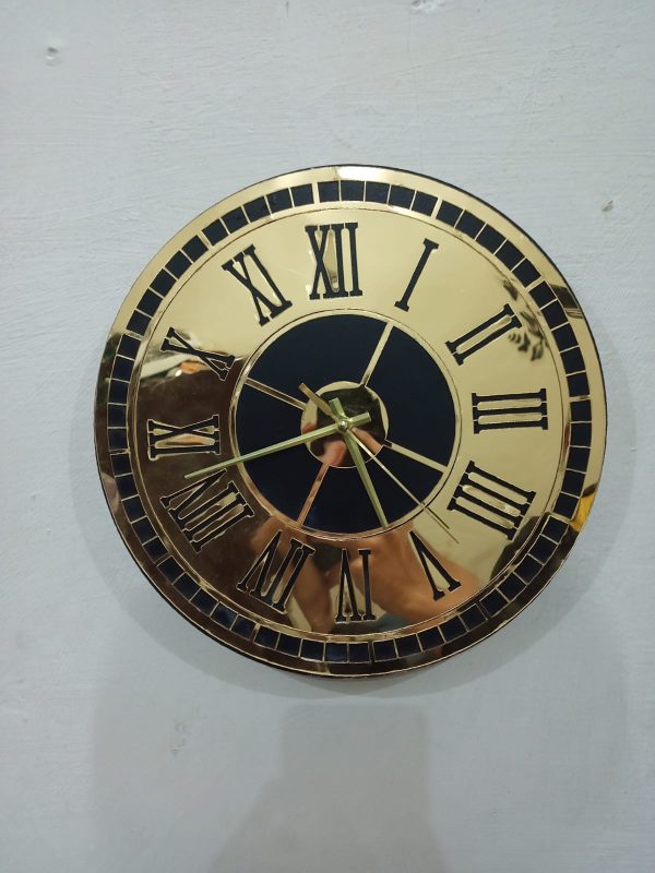 Roman Number 3d Acrylic Wall Clock